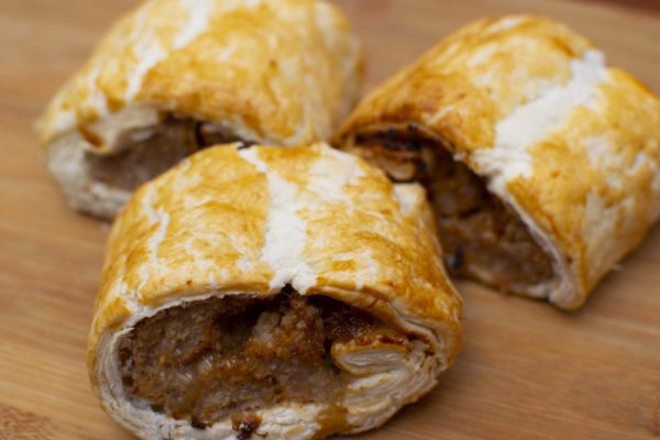 Pork & Mango Chutney Sausage Rolls