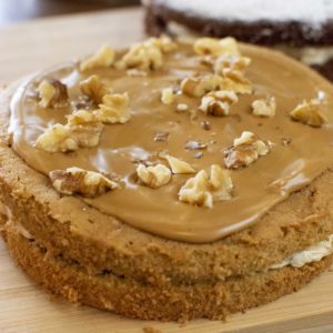 Coffee & Walnut Cake