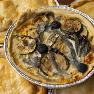 Mediterranean Veg Quiche (v)
