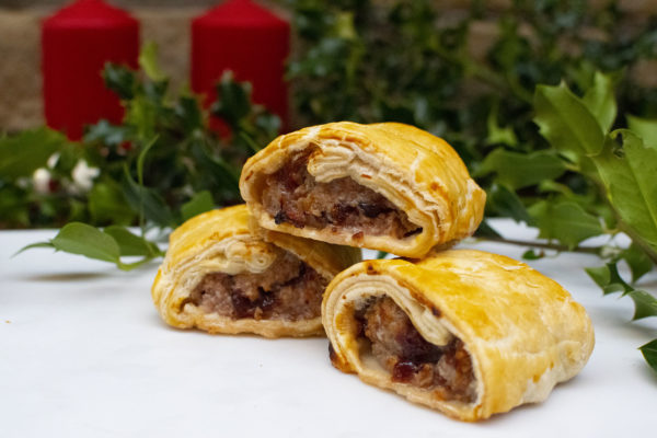 Pork & Cranberry Sausage Rolls
