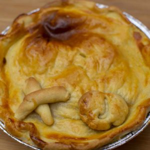 Mature Cheddar & Jalapeño Pie (v)
